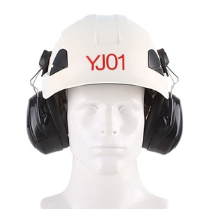 Orejeras <span class=keywords><strong>Antiruido</strong></span> para Casco, 30dB SNR, Protección Auditiva de Seguridad Industrial con Comodidad y Portabilidad para Personal de Construcción - Product Image 2