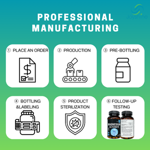 Glicinato de magnesio 208 mg, 120 cápsulas - Suplemento de magnesio de alta absorción para la salud muscular, nerviosa y ósea - Product Image 6