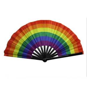 Éventail pliant en bambou, éventail à claquer pour la musique EDM, les fêtes, la danse, la décoration, ou comme cadeau - Product Image 4