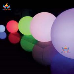 Esferas de Globo Gigantes de 1m con Luz LED de Colores Cambiantes, Personalizables, de PVC, Inflables, para Publicidad en Interiores, Fiestas y Eventos Comerciales - Product Image 2