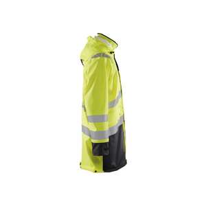 BLAKLADER - 432620053399S Manteau de pluie Hi-Vis Niveau 3 Jaune/Noir-EAN 7330509570203 PROTECTION TOUT TEMPS - Product Image 3