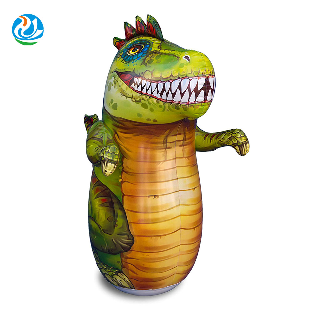 PVC inflatable toy boxing punching bag for children and kids