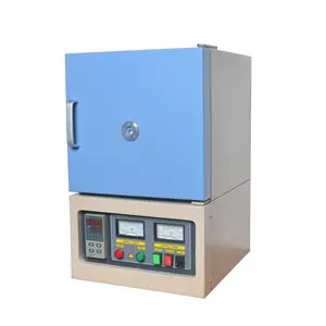 Hot Sale vacuum box muffle furnace nitrogen gas muffle furnace With refractory ceramic fiber chamber