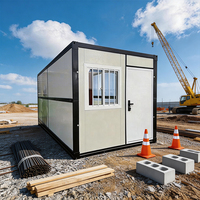 Maisons modulaires préfabriquées portables pliables de haute qualité 20ft 40ft Bureau Appartement Conteneur pliable Design moderne