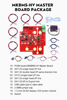 MAXKGO HV Master Board STM32 400V Smart BMS Li-ion Lifepo4 Papan Perlindungan Baterai untuk Kendaraan Listrik Sepeda Motor Listrik