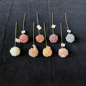 2025 <span class=keywords><strong>boule</strong></span> d'oignon unique Simulation soie hortensia fleur artificielle <span class=keywords><strong>tige</strong></span> ameublement décoration - Product Image 1