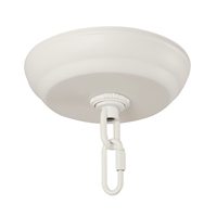 5 \ "noir plafond plaque lustre pendentif Standard lumière auvent Kit avec 40 livres Max luminaire poids métal supports de lampe Bases