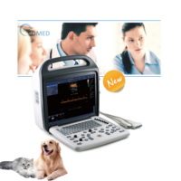 Échographe diagnostique vétérinaire CU23vet durable pour le diagnostic des vaisseaux abdominaux, cardiaques et obstétricaux chez les animaux