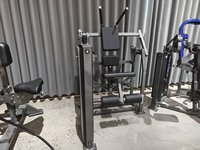 Équipement de musculation professionnel MTS à charge par poulie réglable pour abdominaux et entraînement de la force du tronc