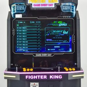 Machine de <span class=keywords><strong>jeu</strong></span> vidéo d'arcade <span class=keywords><strong>multijoueur</strong></span> Fighter King, accepteur de pièces, <span class=keywords><strong>jeu</strong></span> réaliste pour 2 joueurs, borne à pièces pour salles de jeux - Product Image 3