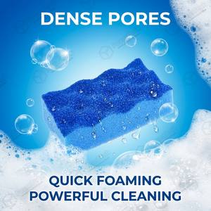 Esponja <span class=keywords><strong>de</strong></span> Limpieza para Ollas y Sartenes Antiadherente, Textura Ondulada Sin Rayones, Limpiador <span class=keywords><strong>de</strong></span> Cocina <span class=keywords><strong>de</strong></span> Doble Cara - Product Image 3