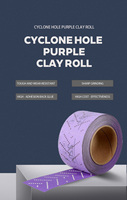 Rouleaux de papier abrasif violet personnalisables BILYX OEM, épaisseur 1 mm, dureté moyenne, alumine céramique, pour polissage de métaux