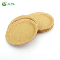Assiettes en papier jetables compostables non enduites, qualité supérieure, blanches, écologiques, compatibles micro-ondes, pour fêtes, tailles personnalisées
