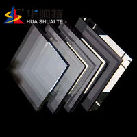 Plaque acrylique décorative transparente HUASHUAITE 3mm X1220 X 2440mm 4ft X 6ft 8mm 15mm 16mm