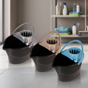 Secchio Ovale in Plastica con Strizzatore 17L Colori Assortiti Modello 4002566 (Plastica 3034) - Product Image 2