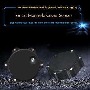 DC413 4G NB-<span class=keywords><strong>IoT</strong></span> LoRaWAN超音波レベル警報センサーオープン検出器マンホール移動警報マンホール監視ソリューション - Product Image 2