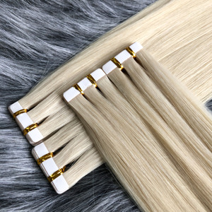 Nastro per cuticole completo all'ingrosso nelle estensioni dei capelli estensione dei capelli con nastro doppio disegnato per capelli umani al 100 - Product Image 5