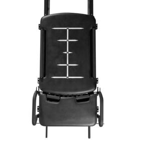 Équipement d'entraînement de fitness, yoga, Pilates, réformateur, musculation - Acier laminé à froid avec revêtement en poudre noir - Product Image 1