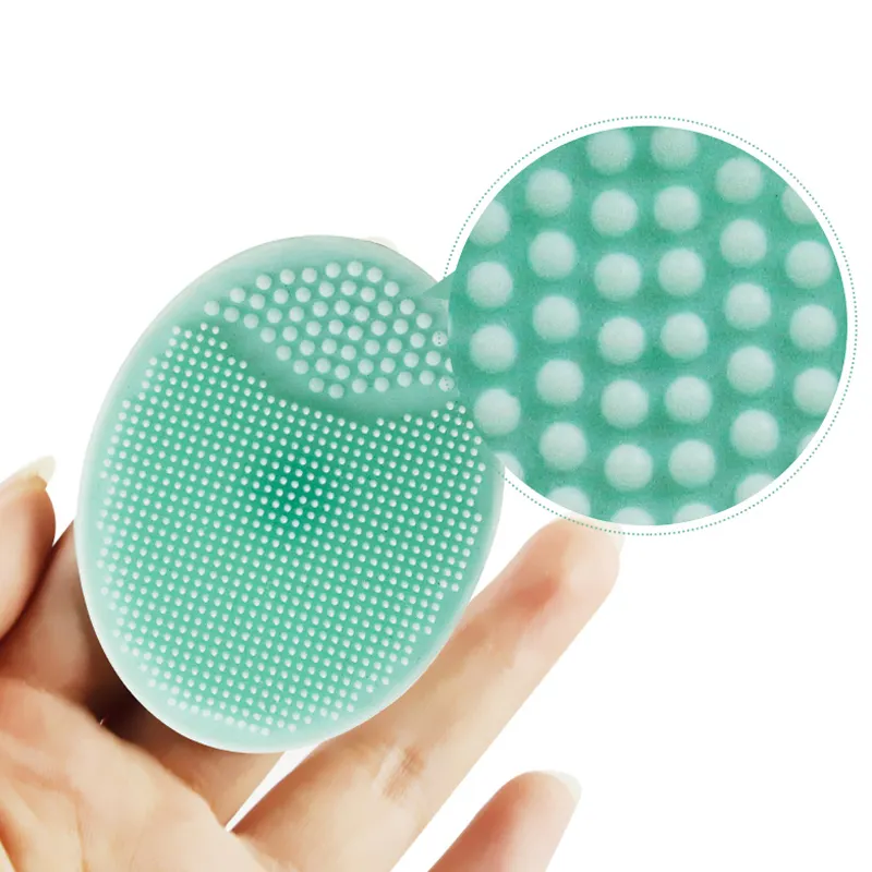 Silicone Face Wash Brush Deep Clean Pore Vibration Waterproof Makeup Remover Wash Face Blackhead Facial Cleansing Brush
