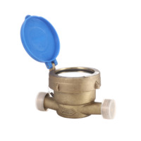 Compteur d'eau à roue à aubes simple jet ISO 4064 Classe B 15 mm et 20 mm, type humide, protection IP68, personnalisable OEM