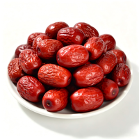 OEM Zoete Drievoudig Gestoomde Jujube 180g Premium Gesneden Rode Dadel Snack Bloedgezondheid 100% Natuurlijk Gedroogd Fruit Wellness Ternavia Klaar