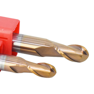 Bibo Hrc56 2flutes Ball Head End Mill <b>Cutter</b> Ball Nose Extended High Hardness <b>Machine</b> Tool Decimal Point Milling <b>Cutter</b> 2 Flute - Product Image 3