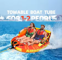 Canapé gonflable Yufeng, tubes remorquables pour la navigation de plaisance, 1 à 2 personnes, tube de bateau en PVC