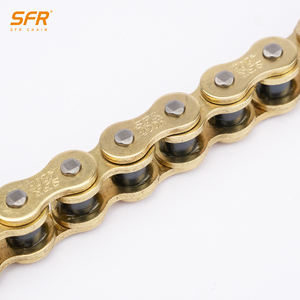 <span class=keywords><strong>Cadena</strong></span> de Motocicleta 420H con Recubrimiento de Cobre, Fabricada en China, Venta Directa de Fábrica SFR, Engrosada y Resistente al Desgaste <span class=keywords><strong>para</strong></span> Aprilia RS <span class=keywords><strong>125</strong></span> - Product Image 3