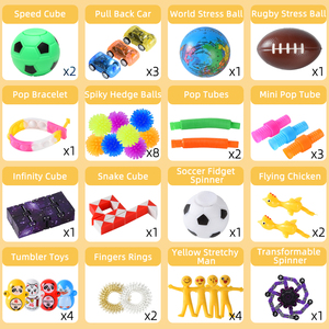 ML 2025 – Nouveauté : 72 Jouets Éducatifs pour Enfants – Balles Anti-Stress Personnalisées, Jouets Sensoriels à Bulles Push Pop Fidget - Product Image 3