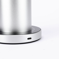 Diffuseur d'arômes portable sans fil rechargeable en alliage d'aluminium avec écran tactile intelligent