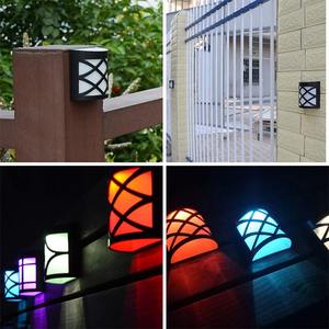 Lámpara Solar de Pared de 6 LED, Luces Solares Impermeables para Exteriores, Decoración de Jardín, Cercas, Patio, Iluminación de Escaleras, Caminos, Porche - Product Image 4
