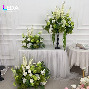 Boule de verdure artificielle LEDA personnalisée, boule de fleurs artificielles, centre de table de mariage, décoration de fête pour la Saint-Valentin, événements, fêtes - Product Image 6