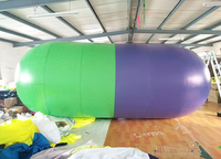 Ballon gonflable de pilule de modèle géant de capsule de 2025 Offre Spéciale pour la promotion de la publicité