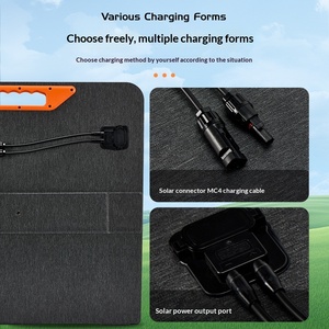 Kit de panneaux solaires portables pliables 300W haute efficacité pour les stations d'alimentation <span class=keywords><strong>Jackery</strong></span> EcoFlow <span class=keywords><strong>Bluetti</strong></span>, utilisation mondiale - Product Image 4