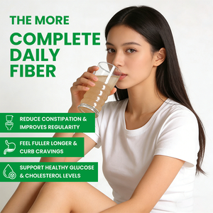 Détox quotidienne à base de fibres, marque privée, soutient le métabolisme, poudre de fibres à la lime et au coco - Product Image 5