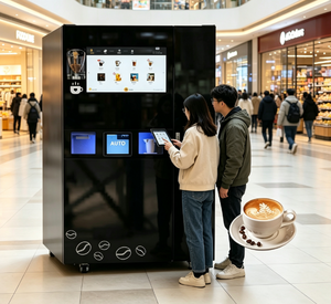 Kaffeeautomat Kommerzieller Verkaufsautomat für Kaffee und Heiße Schokolade - Product Image 2