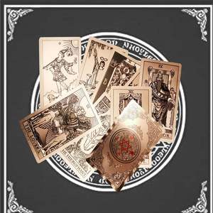 El Tarot del Hexagrama Rosa del Atrabibarato, Baraja Completa de 78 Cartas, Set de Regalo Místico Personalizado - Product Image 2