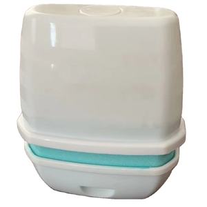 Rafraîchisseur d'air en <span class=keywords><strong>gel</strong></span> solide 160G Conteneur en plastique PP Pot vide pour désodorisant domestique Élimine les odeurs - Product Image 1