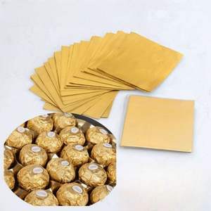 กระดาษฟอยล์อลูมิเนียมสำหรับงานแต่งงานช็อกโกแลตลูกอมของขวัญบรรจุภัณฑ์อลูมิเนียมฟอยล์ - Product Image 4