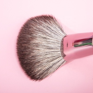 Brocha de maquillaje de pelo de cabra de marca privada de lujo de fábrica con gran descuento, 15 piezas, juego de brochas de maquillaje de pelo Natural súper suave profesional - Product Image 4