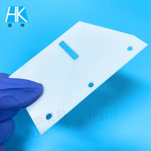 사용자 정의 하드 강한 화이트 링 지르코니아 세라믹 96% 알루미나 세라믹 카드 시트 - Product Image 6