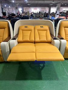 Sillón Reclinable Eléctrico <span class=keywords><strong>de</strong></span> Cuero Moderno y Lujoso, Mueble Popular para Cine en Casa con Logotipo Personalizable - Product Image 4