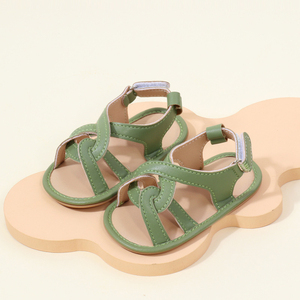 新しい男の子の夏のカジュアルサンダル0-<span class=keywords><strong>2</strong></span>歳の通気性のあるソフトボトムフラット滑り止めデザインビーチアウトドア用 - Product Image 2