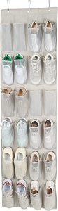 Hot Sales 24 Pocket Over the Door Hanging <b>Storage</b> Organizers Foldable Organizer Bags for <b>Shoes</b> <b>Space</b>-<b>saving</b> - Product Image 5