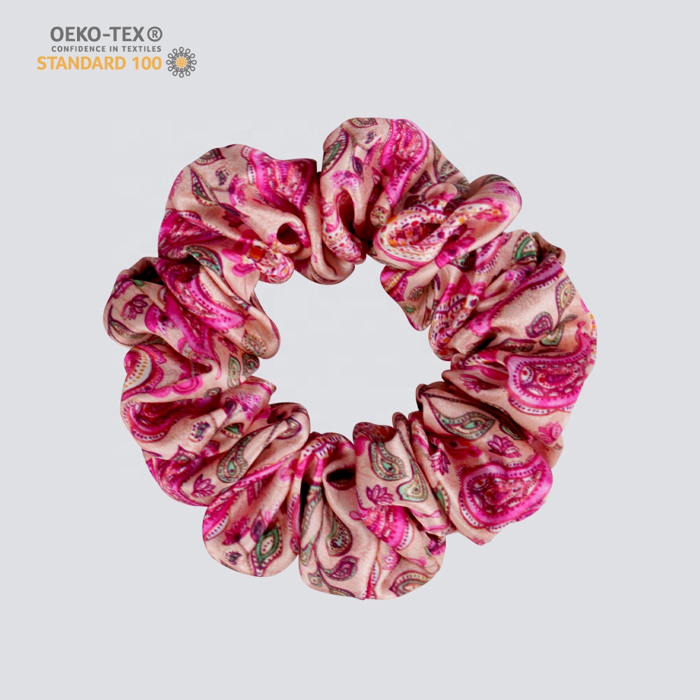 Новый дизайн Высокое качество 16/19/22 мм Пейсли печать 100% шелк тутового шелкопряда с логотипом для женщин набор шелковых царапин