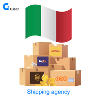 Services logistiques d'agent de transit FedEx : Expédition aérienne et maritime de Chine vers l'Italie (Augusta, Taranto, Milan, Vérone, Padua, Rome)