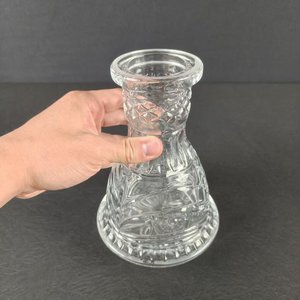 Base en verre pour chicha, accessoires de chicha, 17,5 cm, motif transparent, accessoires Chicha, base en verre, vente en gros usine - Product Image 6