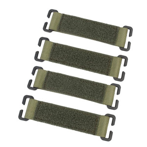 Accessoires de fixation auto-agrippants en nylon pour brassards et étuis, pour la chasse et les activités tactiques en extérieur, avec bande colorée en tissu - Product Image 4