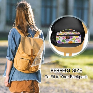 Halloween Holiday Custom <b>Sublimation</b> Cartoon Print Insulated Thermal Bento Cooler Lunch Bags for Kids Adults Food Delivery - Product Image 4