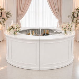 Comptoir <span class=keywords><strong>de</strong></span> bar modulaire pliable et portable pour événements, fêtes, lieux <span class=keywords><strong>de</strong></span> réception et décoration - Product Image 6